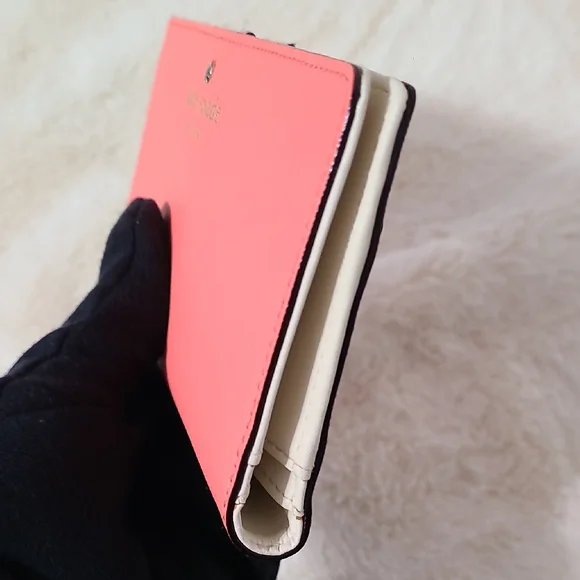 EUC Kate Spade Coral Wallet - Picture 9 of 11